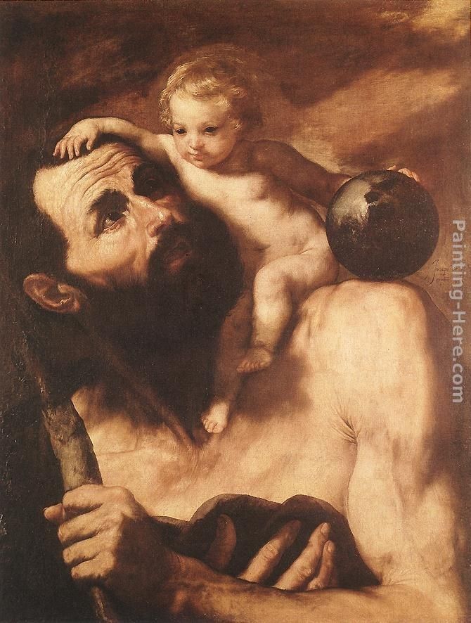 Jusepe de Ribera St Christopher